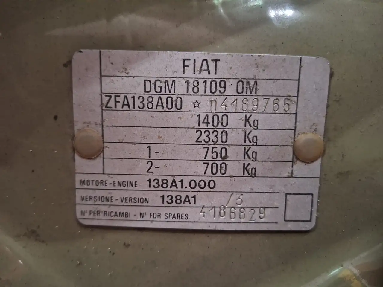 Fiat Ritmo (138A) 65L 2.Besitz, foto 5