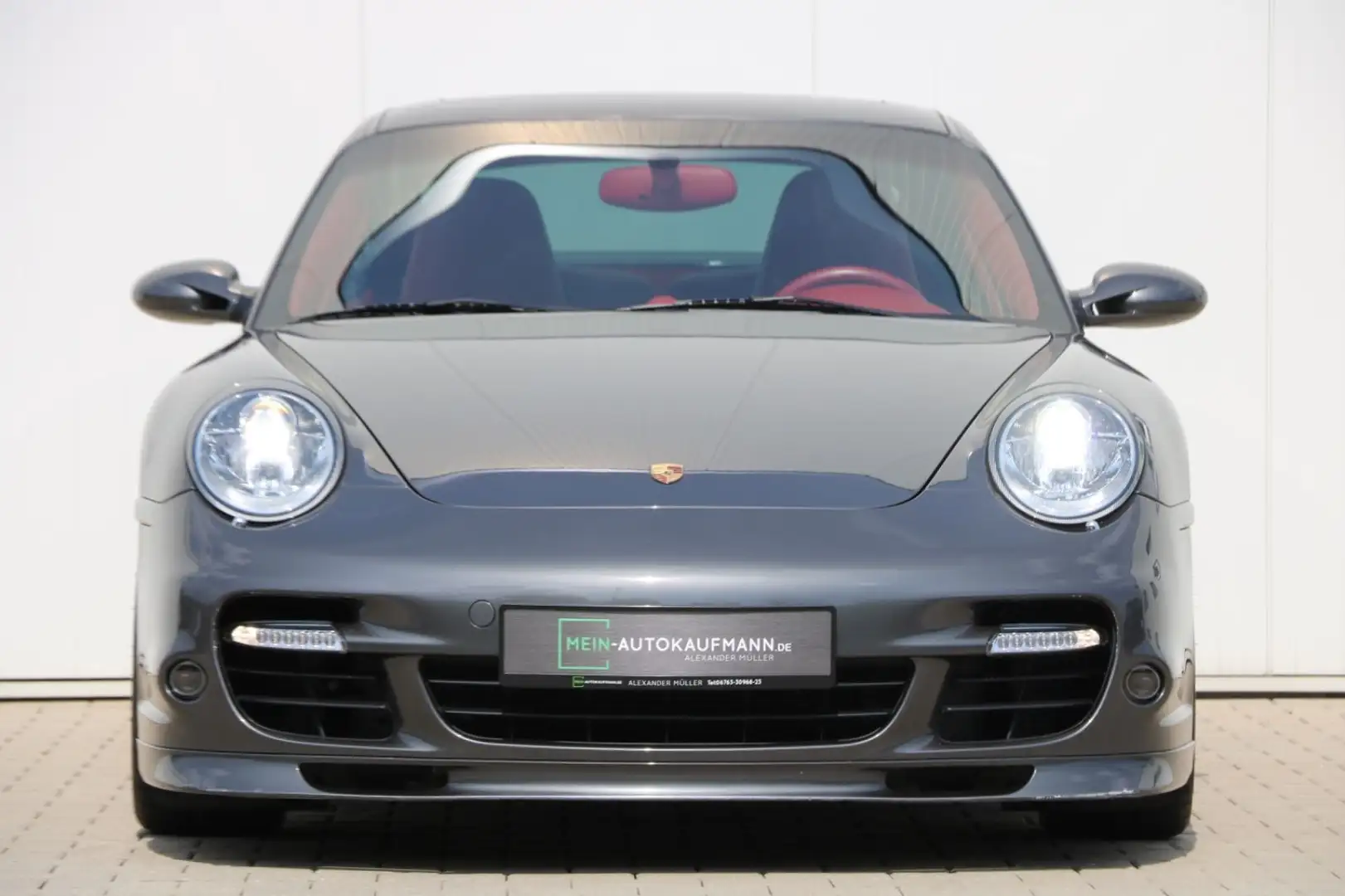 Porsche 997 .1 911 Turbo*AERO*LIFT*PCCB*ESD*16TKM*TECHART Gris - 2