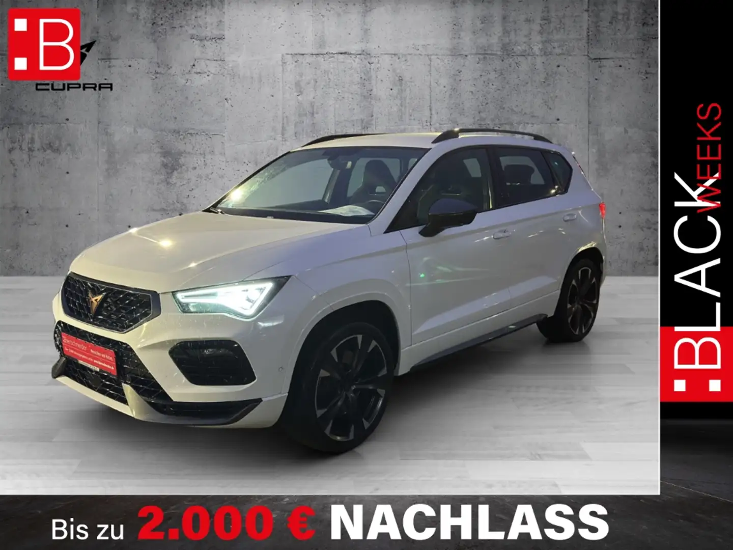 CUPRA Ateca VZ 2.0 TSI 4Drive DSG Navi Top View eHeck Wit - 1