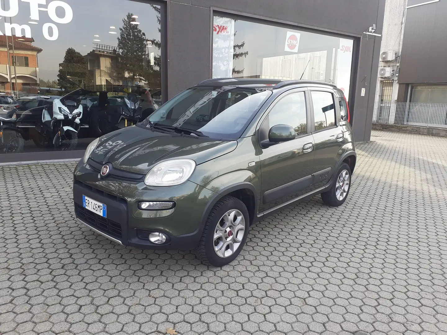 Fiat Panda Panda III 2012 4x4 1.3 mjt 16v 4x4 75cv Verde - 2