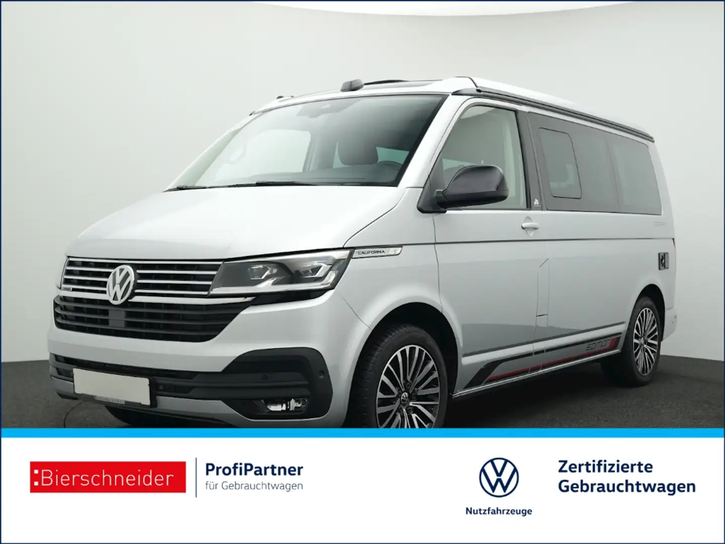 Volkswagen T6.1 California TDI DSG 4Mo Ocean Edition AHK LED KAMERA MARKISE Silber - 1