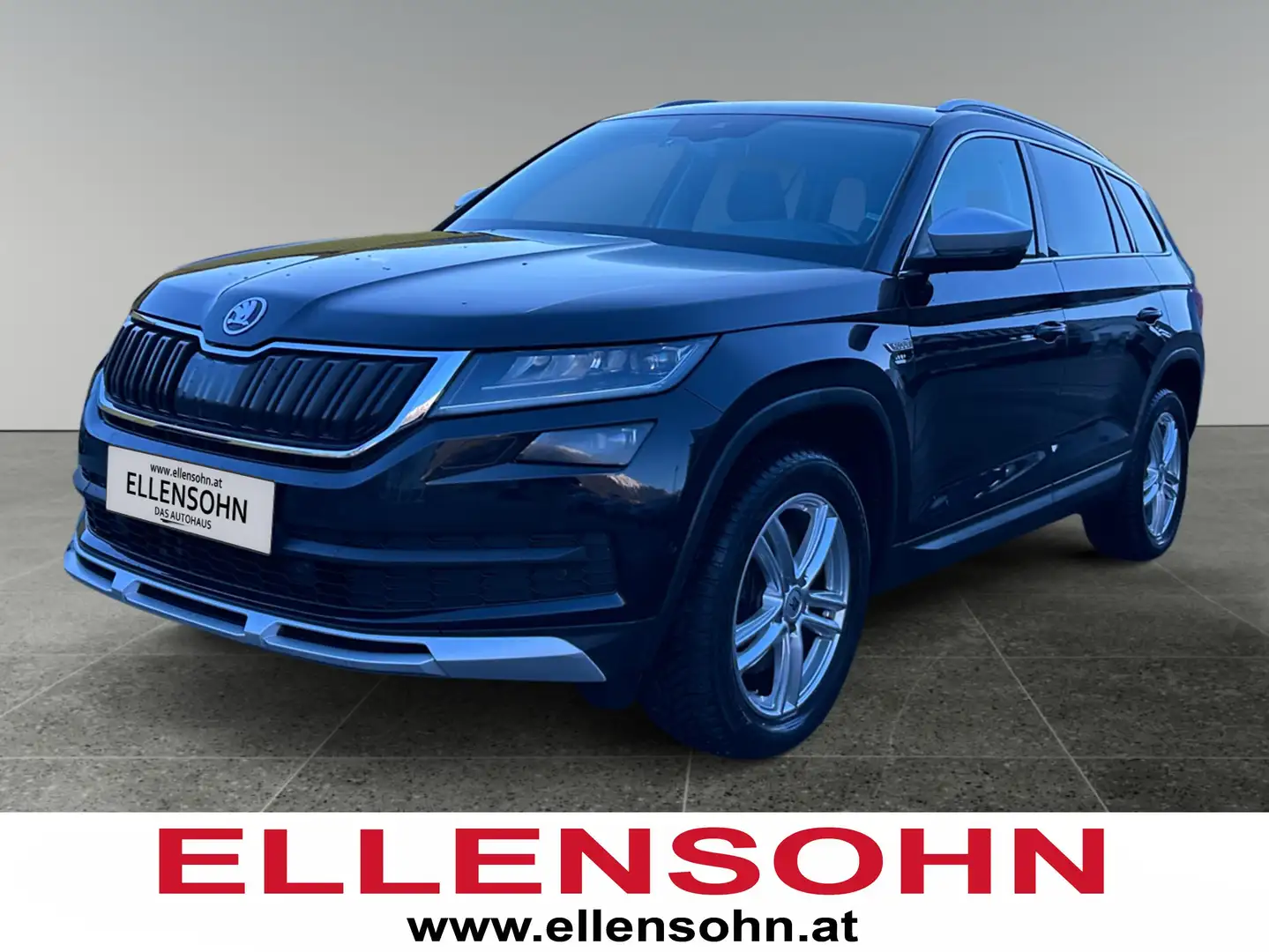 Skoda Kodiaq 2,0 TDI SCR 4x4 Scout DSG 8-fach bereift! Schwarz - 1