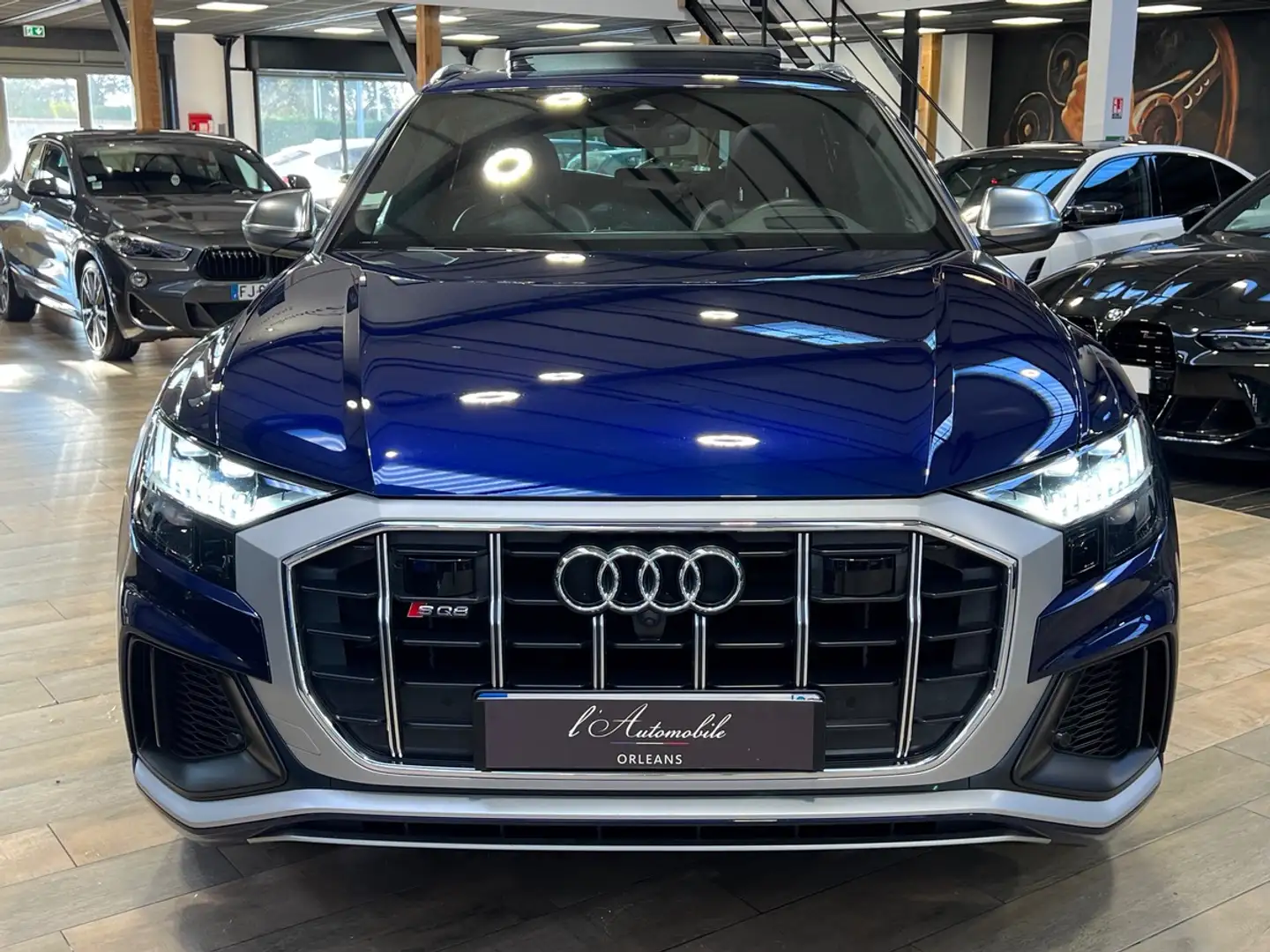 Audi SQ8 4.0 TDI 435CH MILD HYBRID QUATTRO 1ERE Main  Full  Bleu - 2