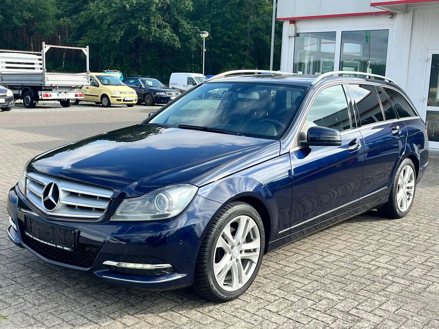Mercedes-Benz C 220 T Avantgarde 7G/AHK Blau - 1