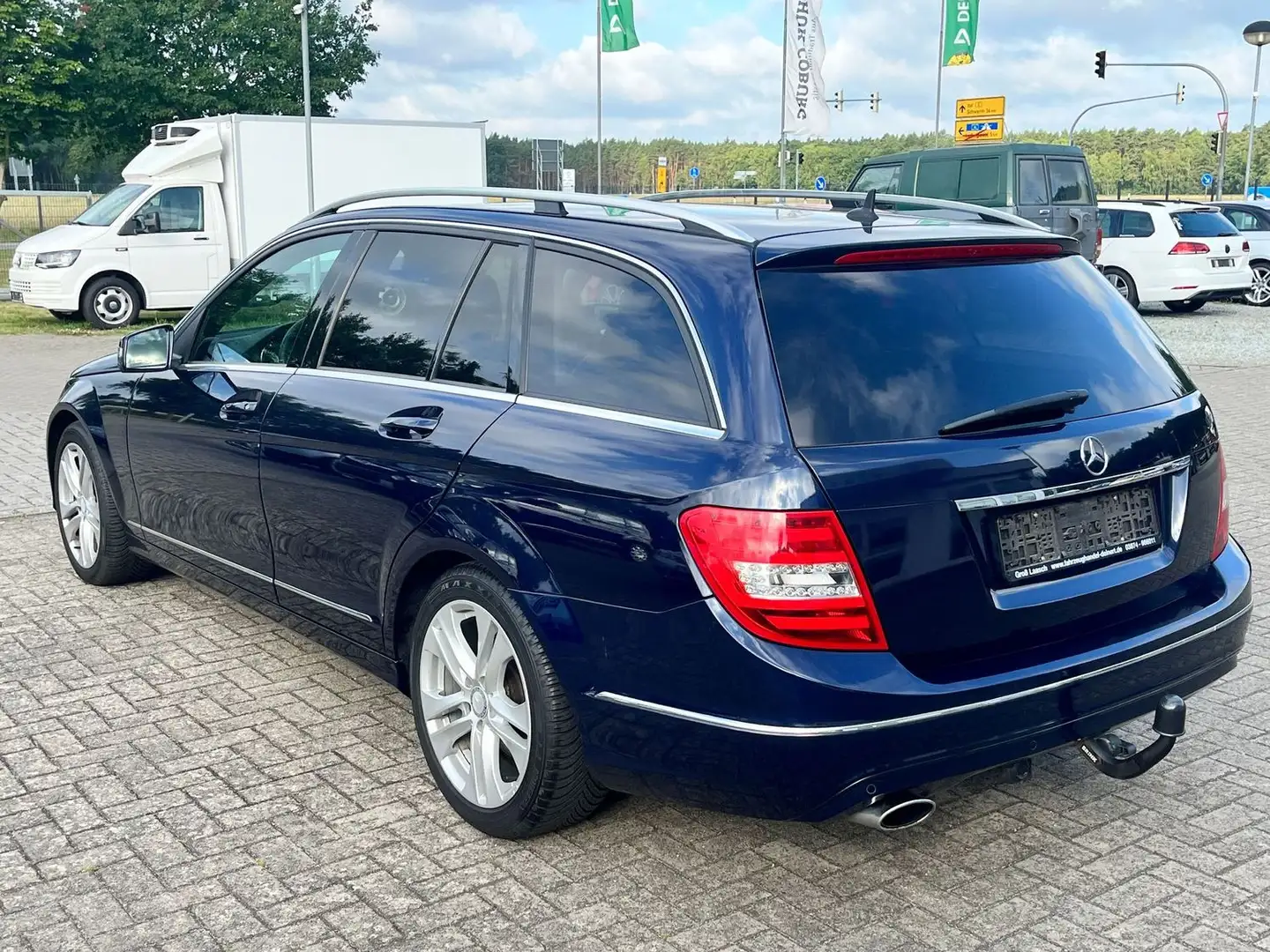 Mercedes-Benz C 220 T Avantgarde 7G/AHK Blau - 2