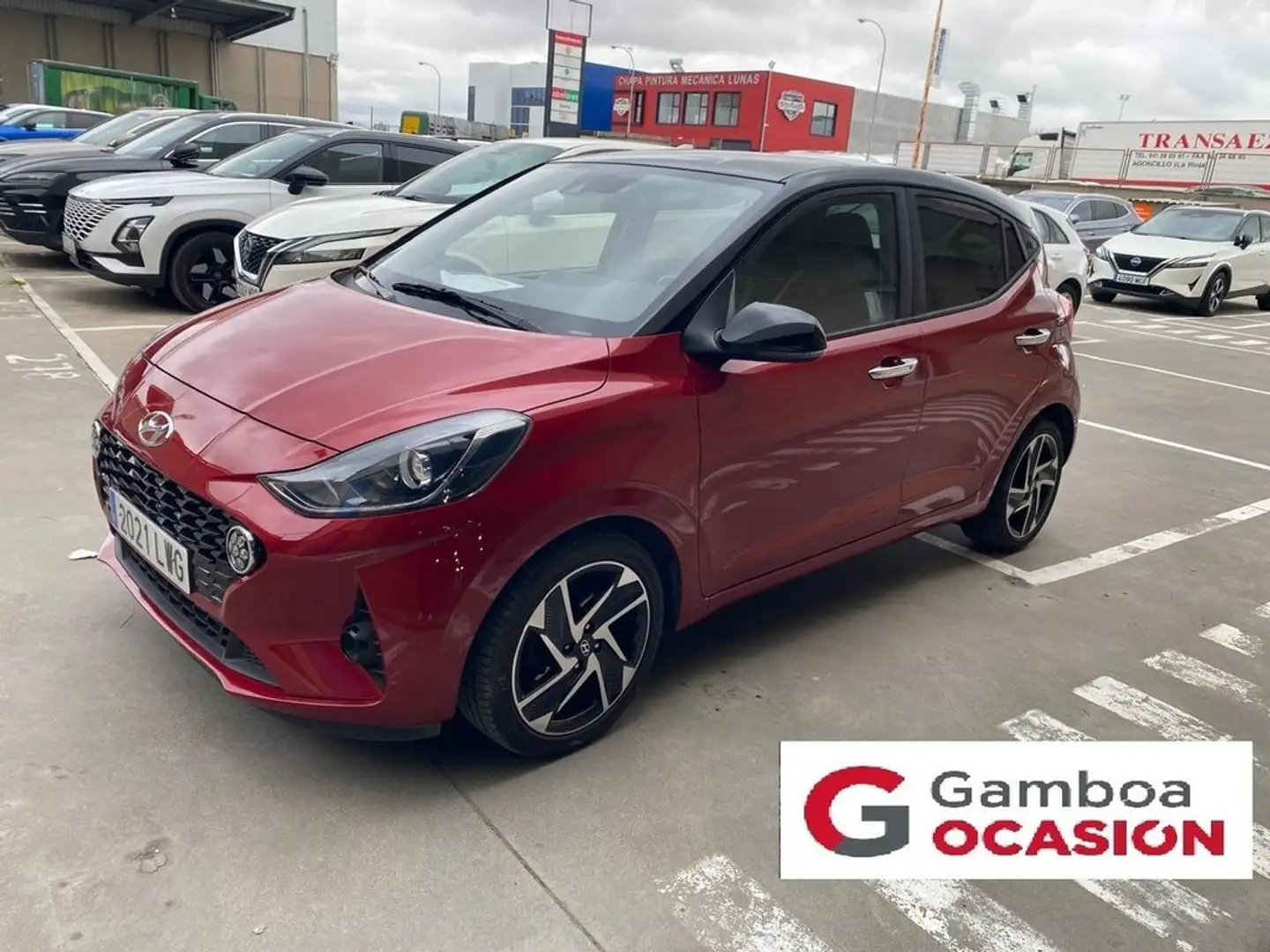 Hyundai i10 1.2 MPI Tecno 2C Aut. Rojo - 1