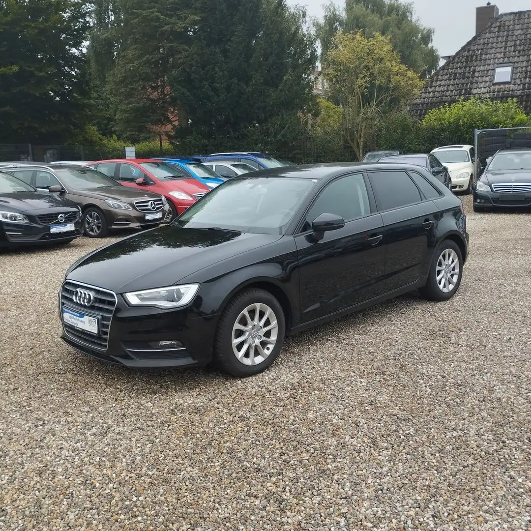 Audi A3 2.0 TDI clean diesel Ambiente.Klima.SHZ.PDC Negro - 2