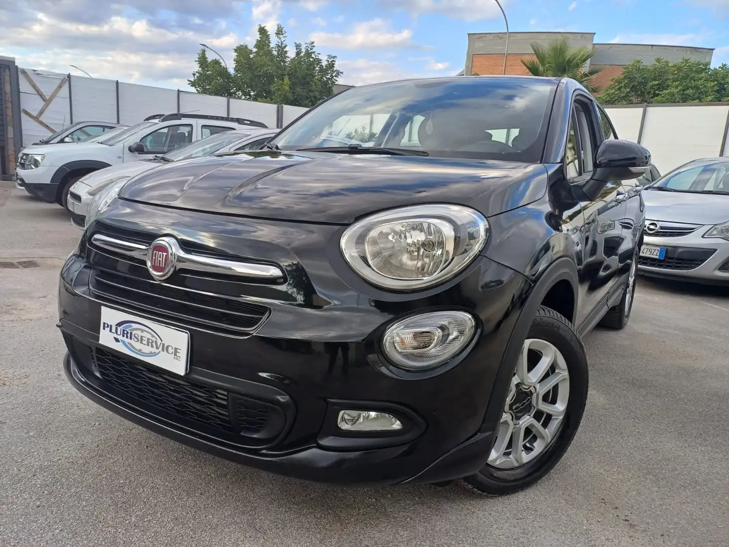 Fiat 500X 500X 1.3 mjt Lounge 4x2 95cv my18 Noir - 1