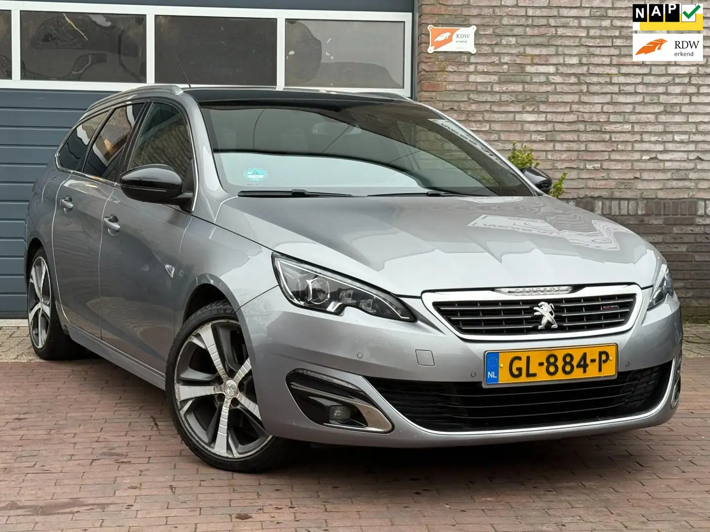 Peugeot 308 2.0 BlueHDi Blue Lease GT-line Grijs - 1