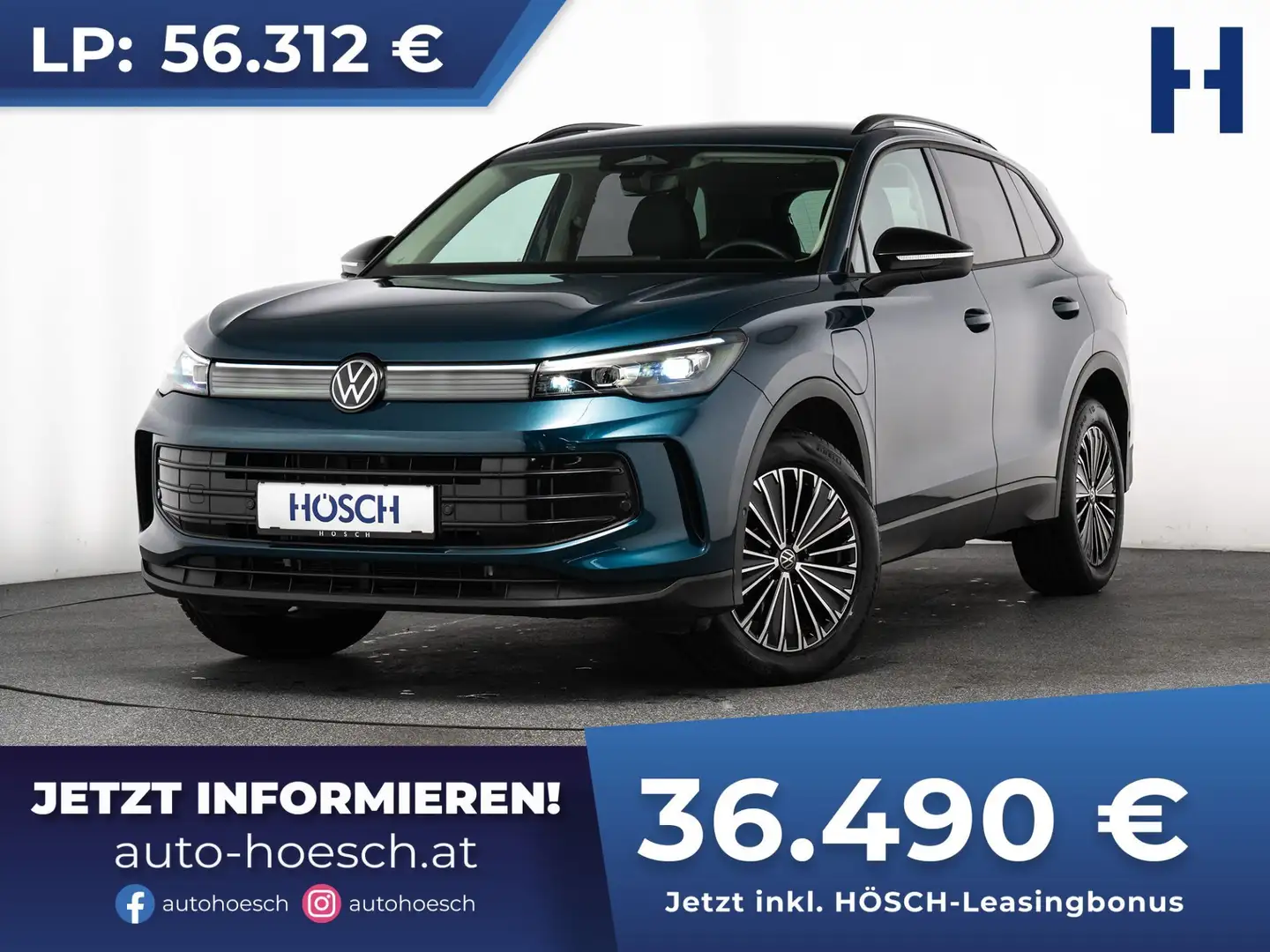 Volkswagen Tiguan Life eHybrid DESIGN LED-PLUS ASSISTENZ R-KAM +++ Blau - 1