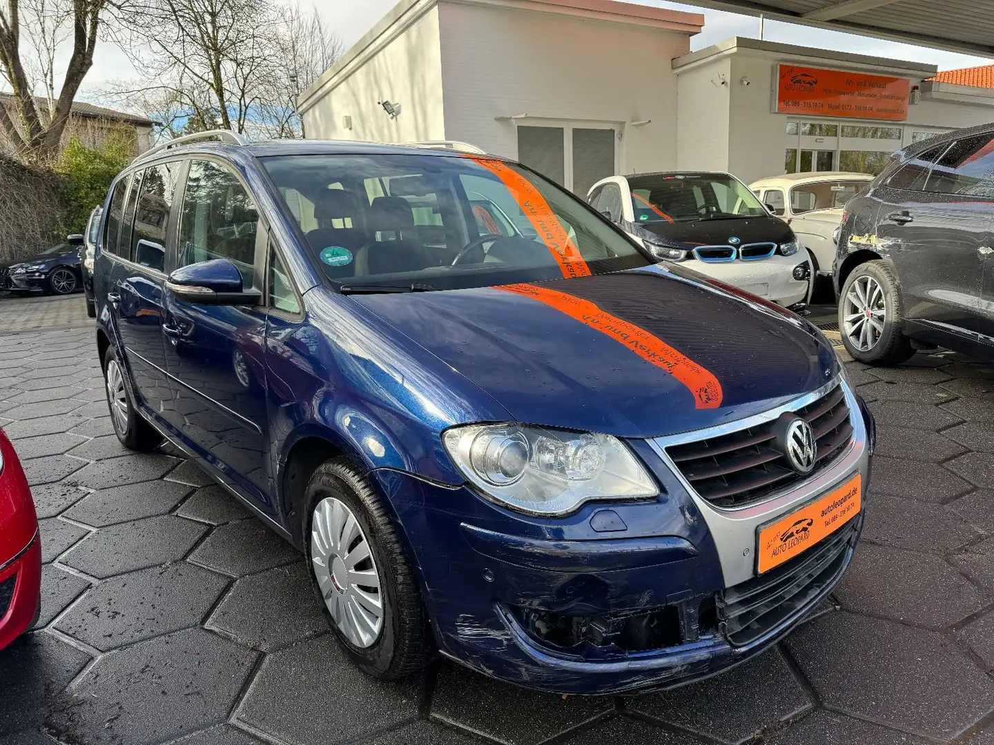 Volkswagen Touran Freestyle 1,4 l Blauw - 2