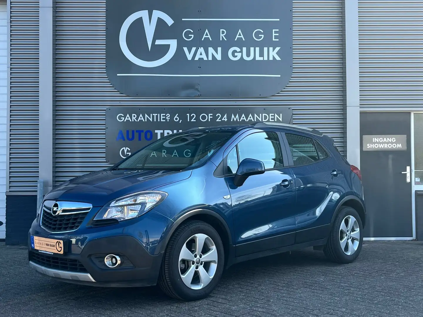 Opel Mokka 1.4 T 140PK Airco,Cruise,Isofix,Lmv,Start/Stop,Mis Blu/Azzurro - 1