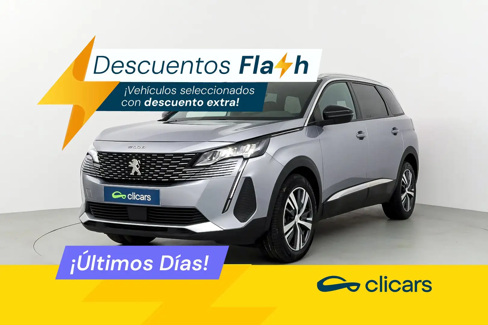 Peugeot 5008 1.2 PureTech S&S Allure Pack 130 Zilver - 1