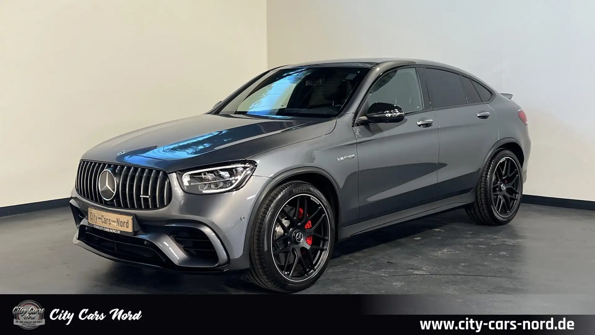 Mercedes-Benz GLC 63 AMG S 4M PERFORM.AGA-BURM-360°-HUD-DTR+ Grau - 1