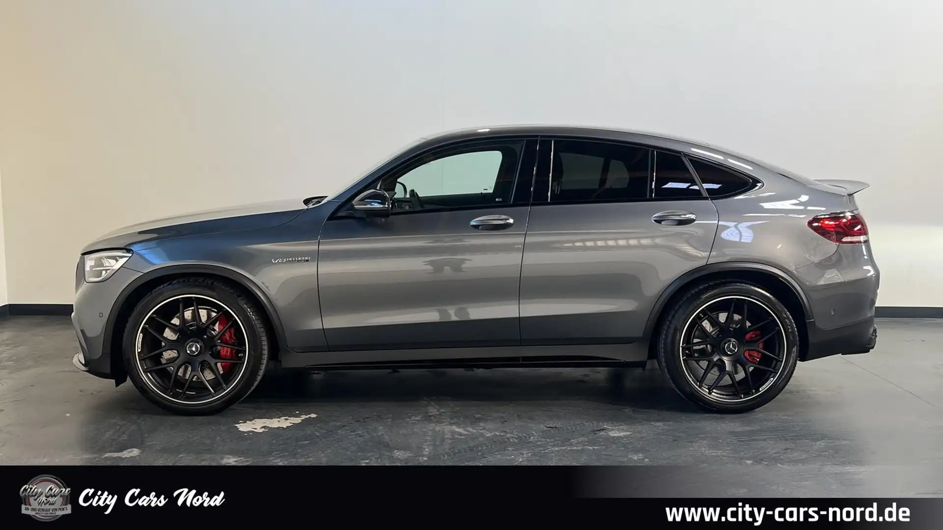 Mercedes-Benz GLC 63 AMG S 4M PERFORM.AGA-BURM-360°-HUD-DTR+ Grau - 2