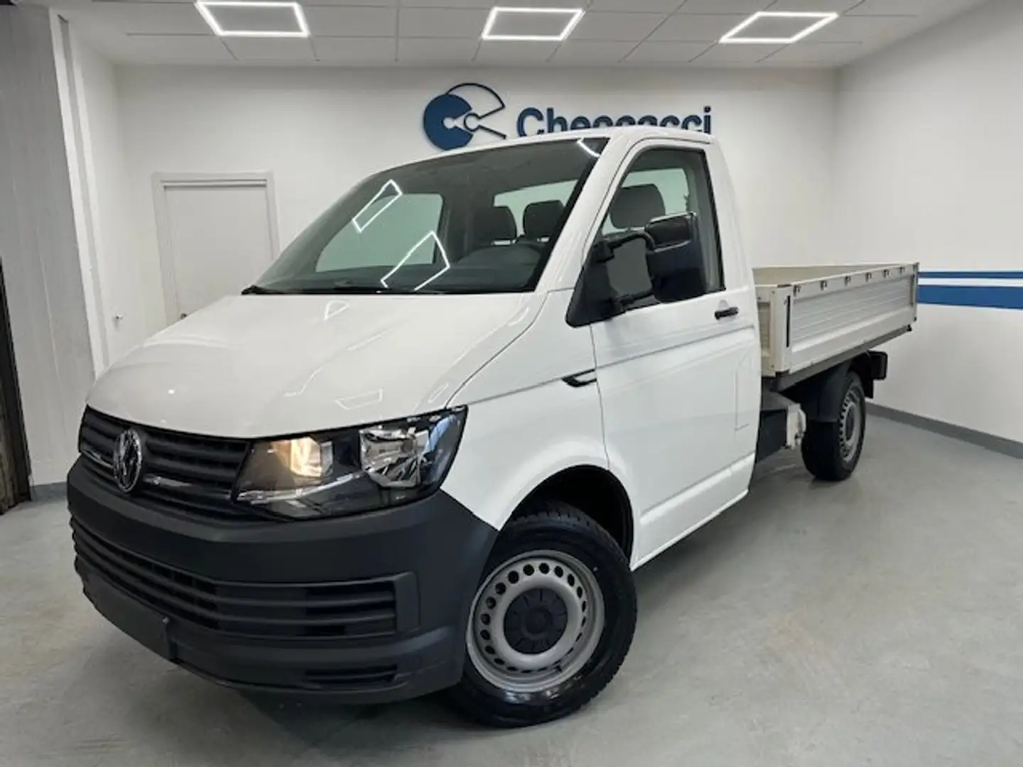 Volkswagen Transporter 2.0 TDI 102CV PC Cabinato Weiß - 1