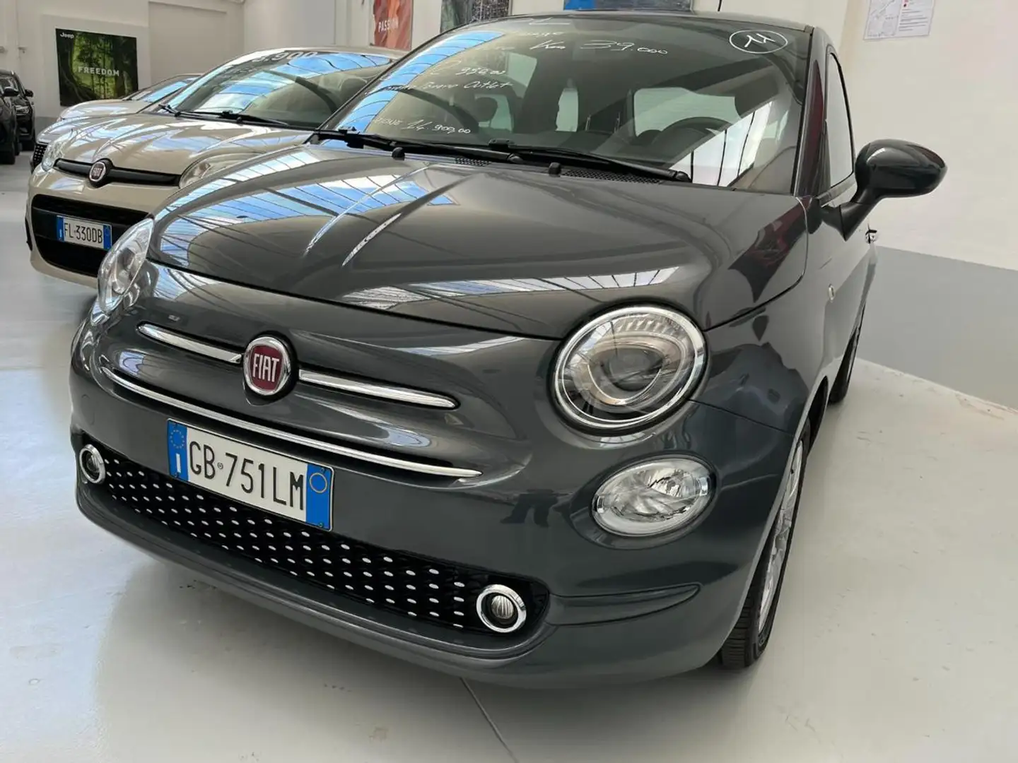 Fiat 500 1.2 EasyPower Lounge Gri - 1