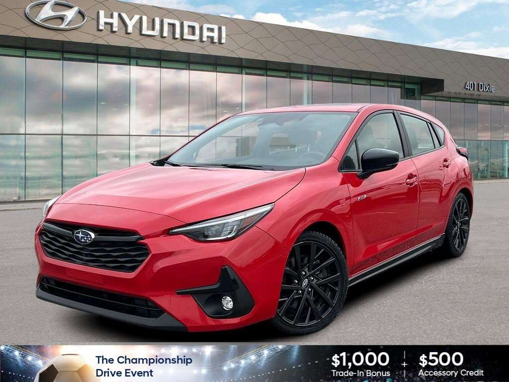 2024 Subaru Impreza RS Awd | 2 Keys | Sunroof | Black Wheels