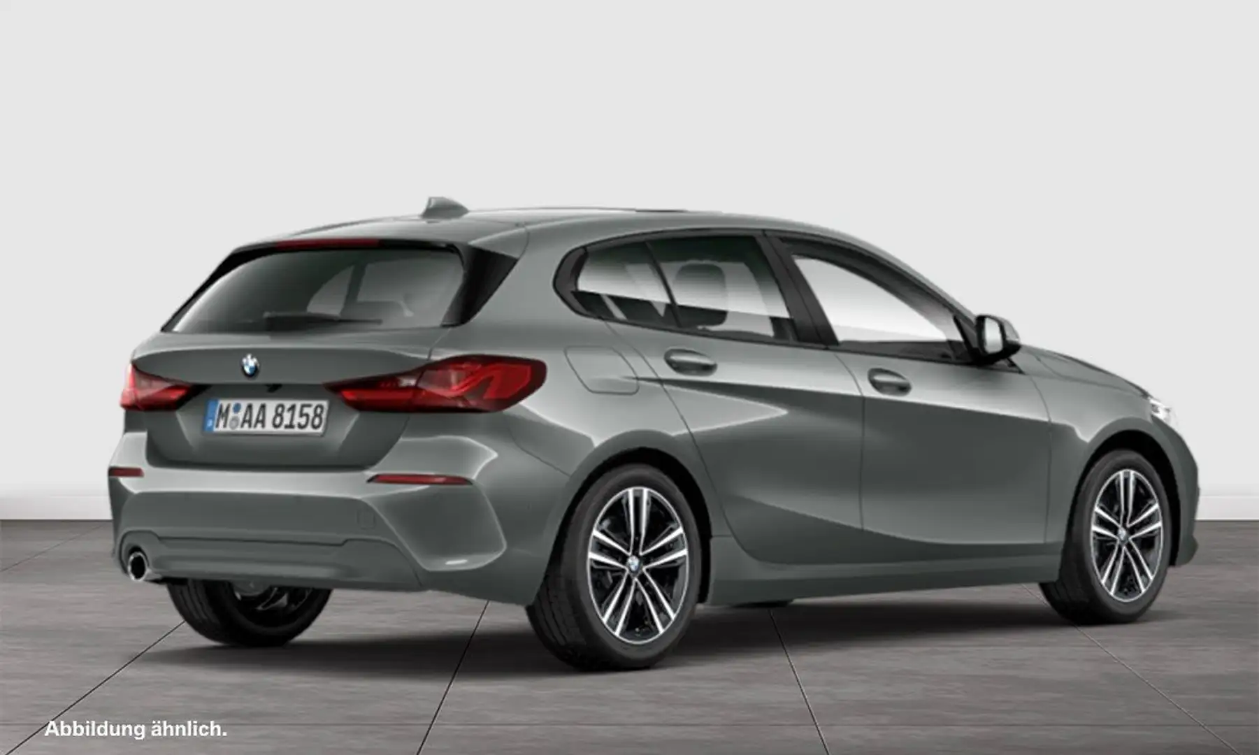 BMW 118 i PANO RFK NAVI LED PDC V+H DAB Parkass. Grau - 2