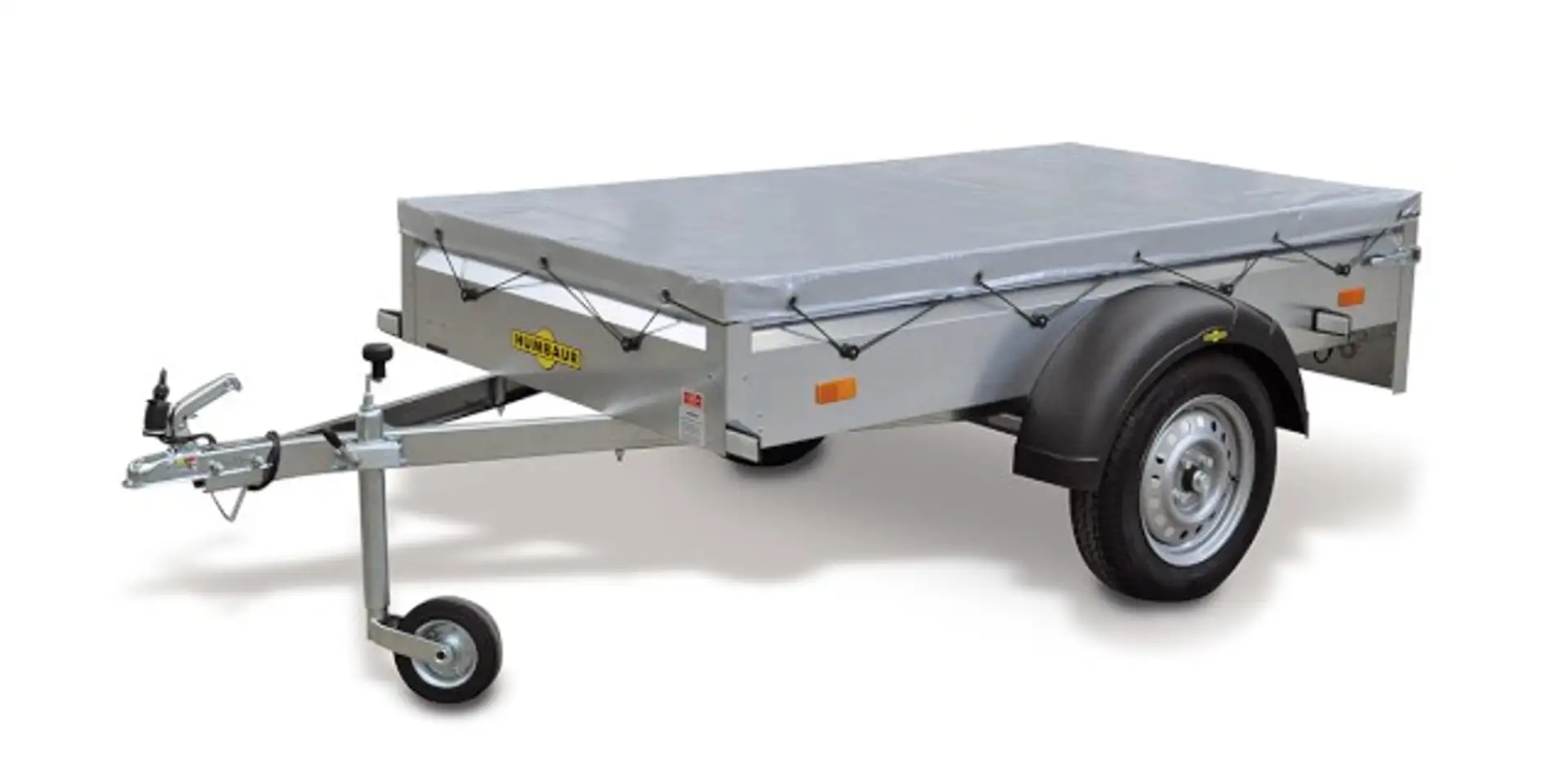 Humbaur Steely mit Flachplane 750 kg 2050 x 1095 x 300mm - 1