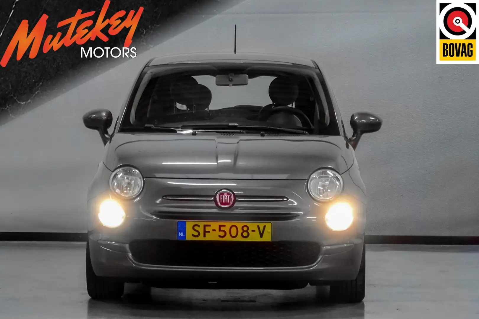 Fiat 500 1.2 PopStar | Airco | Bluetooth Gris - 2