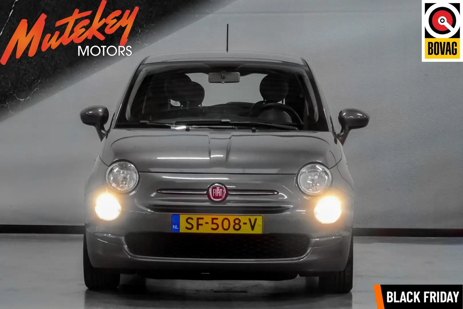 Fiat 500 1.2 PopStar | Airco | Bluetooth Grau - 2