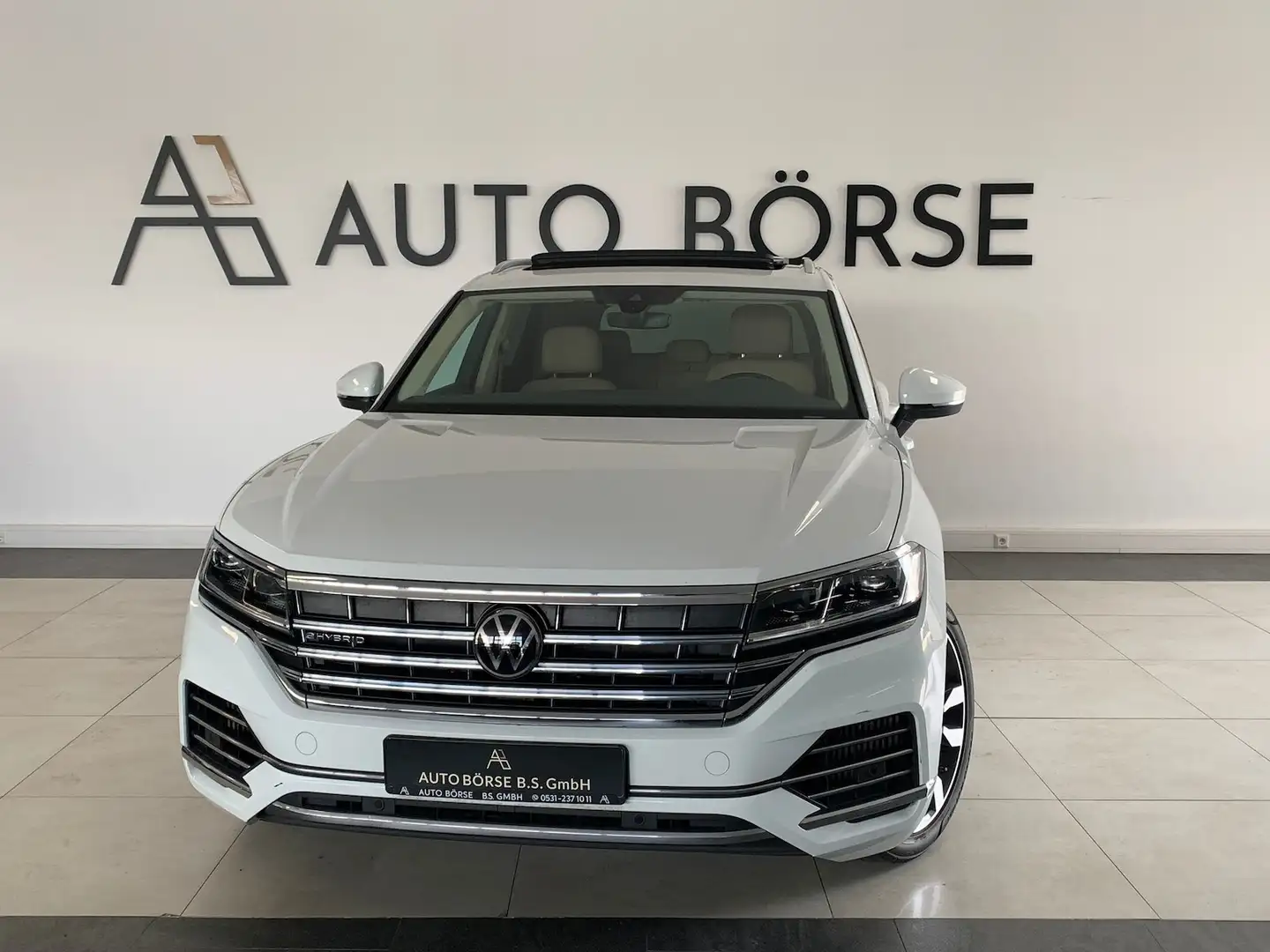 Volkswagen Touareg 4M ehybrid PANO*LEDER*ViCo*CAM*LUFT*LED* Weiß - 1