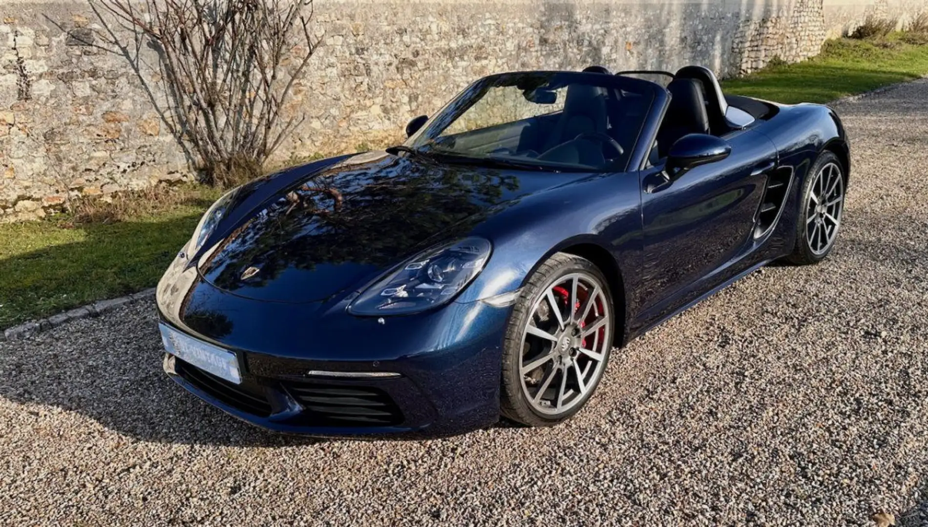 Porsche 718 boxster s 2017 Bleu - 2