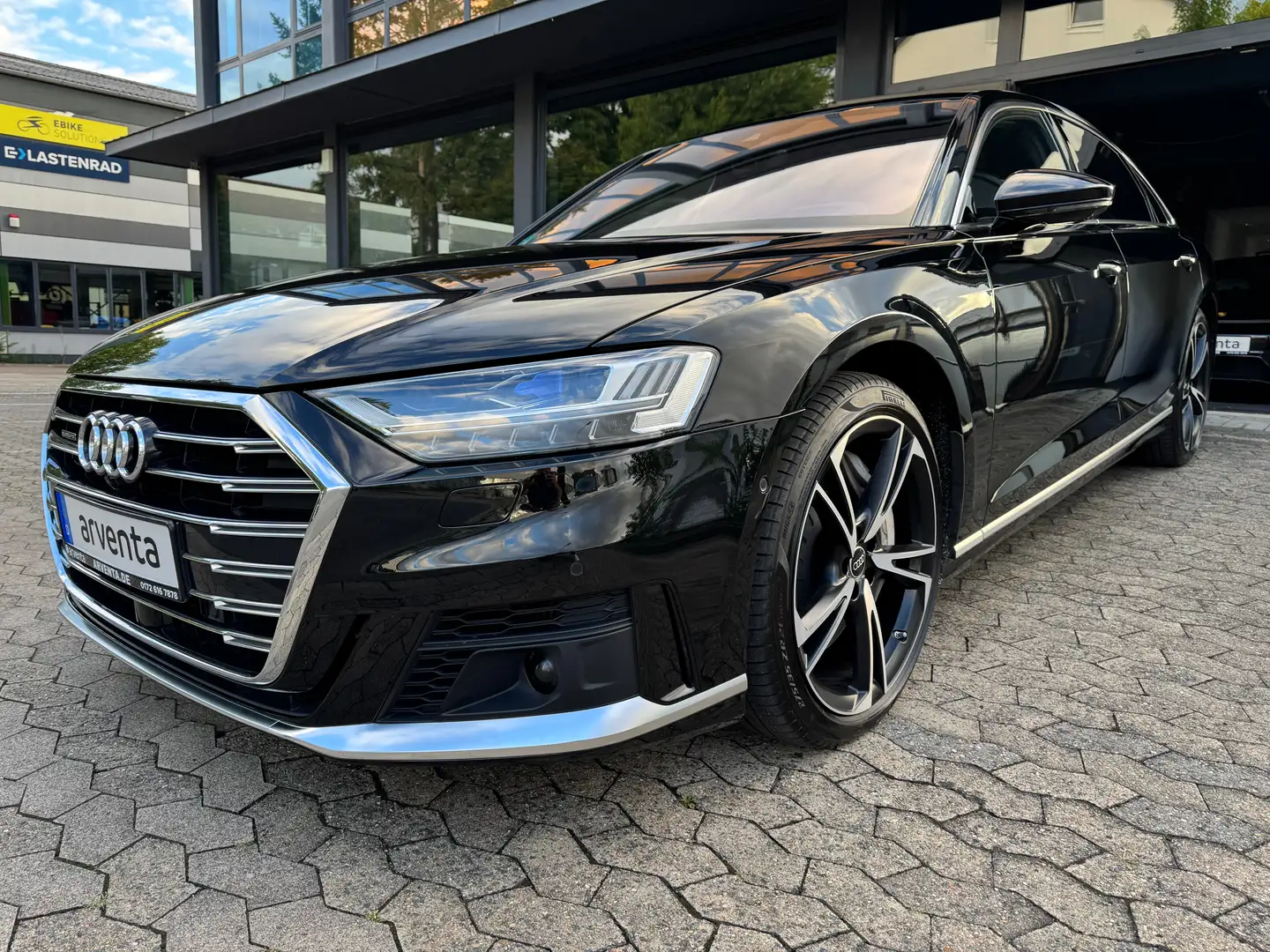 Audi A8 60 TDI LANG|4-SITZE|HEAD-UP|B&O|KÜLFACH| Noir - 1