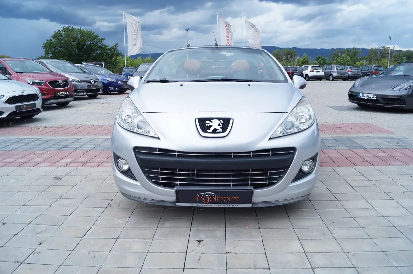 Peugeot 207 CC Cabrio-Coupe Platinum Klimatronik PDC SHZ Argent - 2