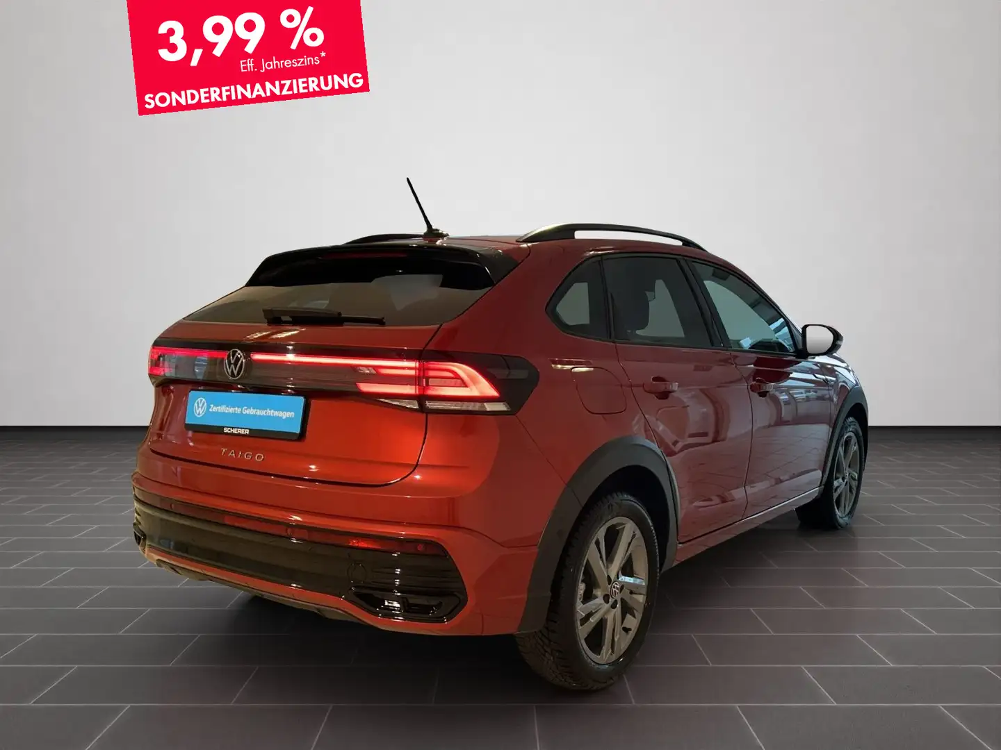 Volkswagen Taigo R-LINE 1.5 TSI DSG BLACK STYLE NAVI IQ.DRI Rot - 2