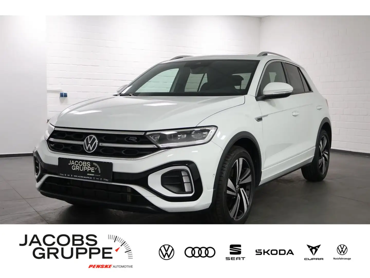 Volkswagen T-Roc 2.0 TDI R-Line DSG,Navi,Matrix,RFK Weiß - 1