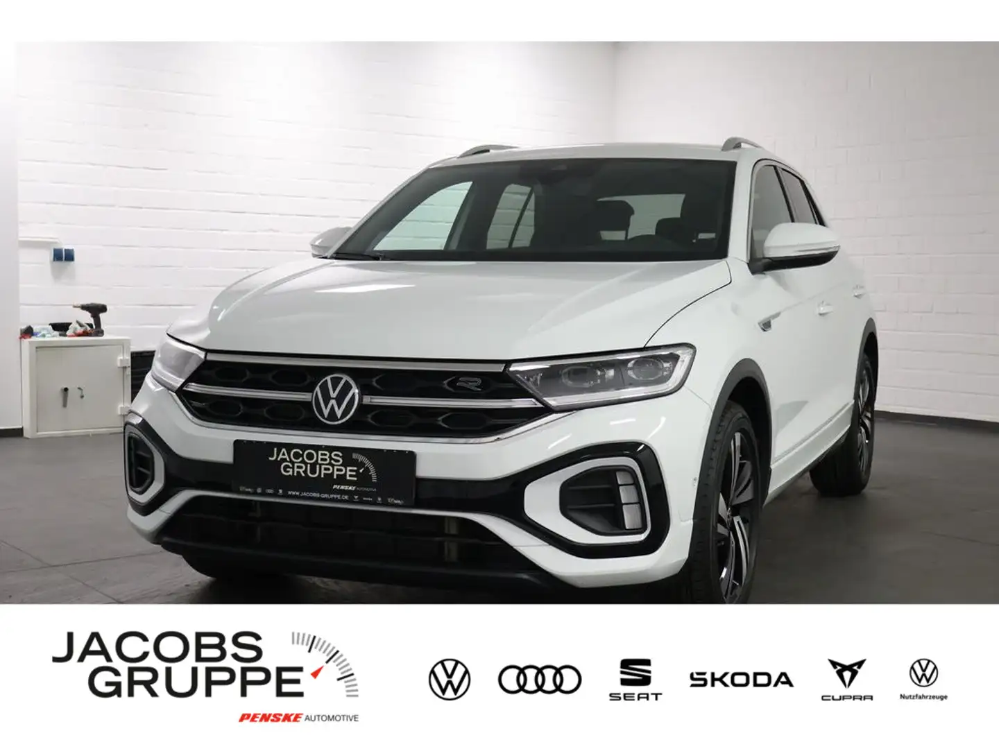 Volkswagen T-Roc 2.0 TDI R-Line DSG,Navi,Matrix,RFK Weiß - 2
