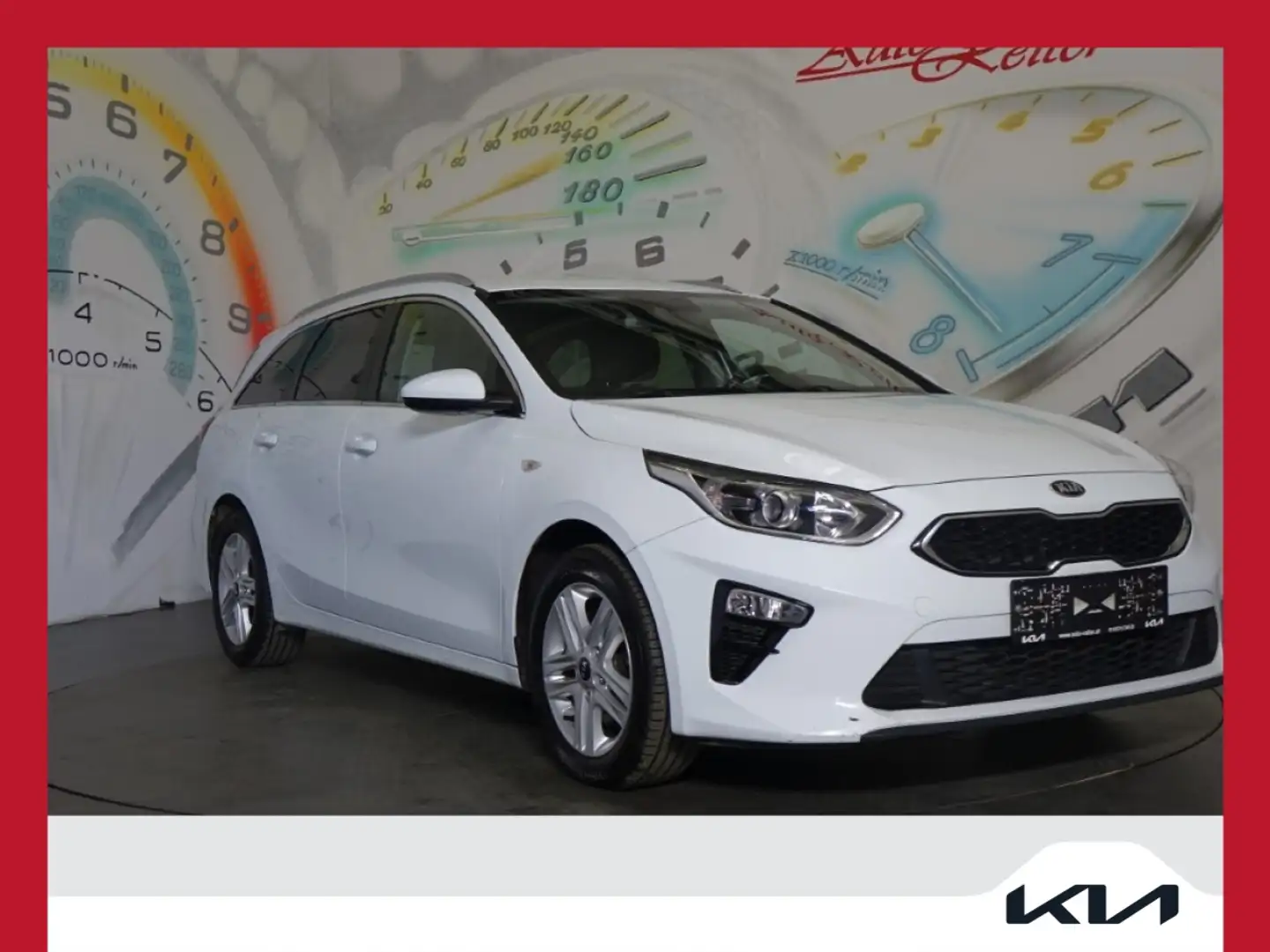 Kia Ceed SW / cee'd SW ceed SW 1,0 T-GDI GPF ISG Silber *LED, NAVI, SI... Weiß - 1