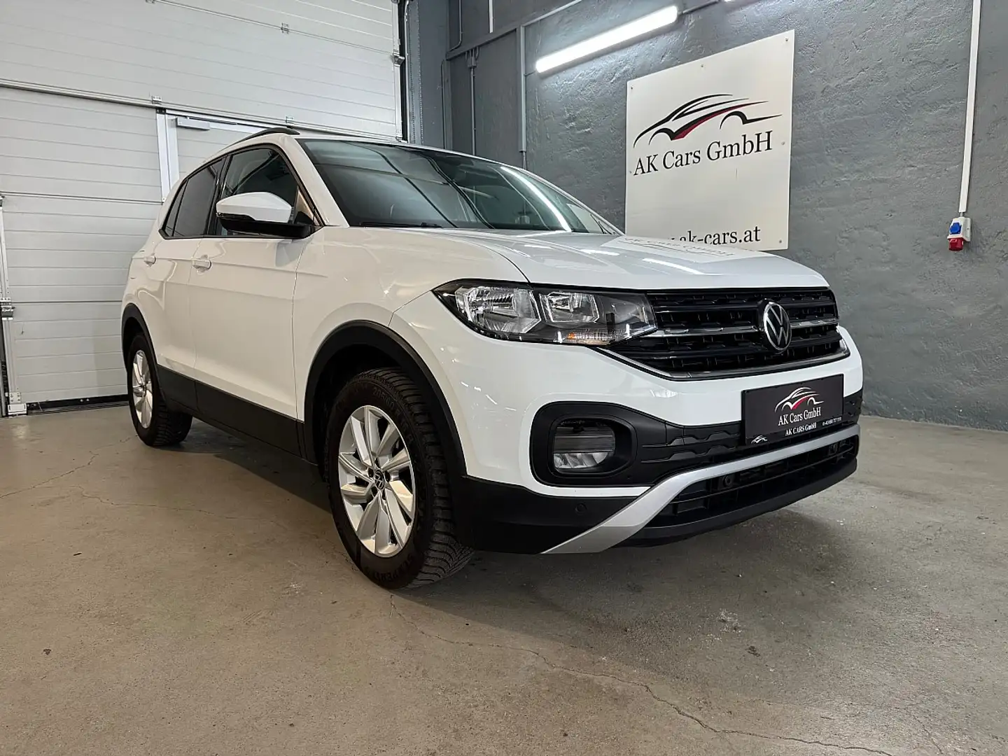 Volkswagen T-Cross 1,0 TSI *Sitzheizung*MwSt.Ausweisbar* Weiß - 2