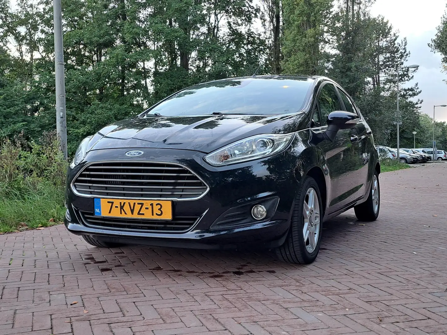 Ford Fiesta Fiesta 1.0 EcoB. Titanium Zwart - 1