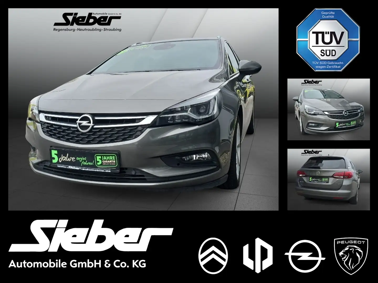 Opel Astra K ST 1.6 CDTI Dynamic *Navi*Sitzheizung* Grau - 1