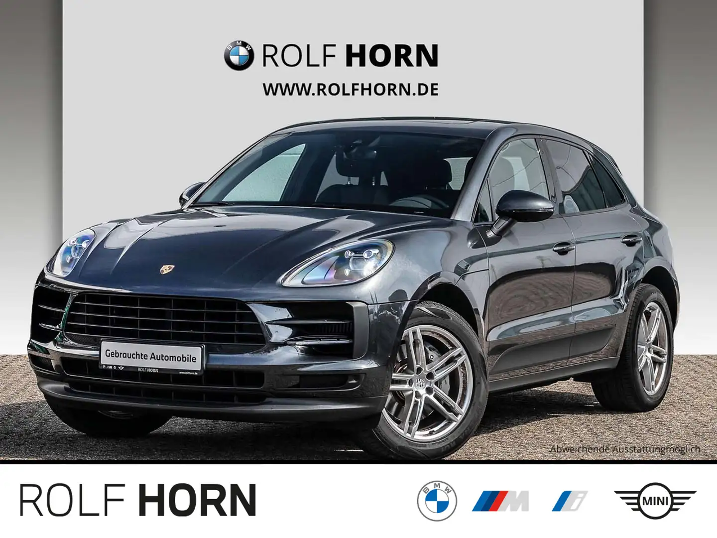Porsche Macan S Panoramadach Navi PDC LED Komfortsitze Grijs - 1