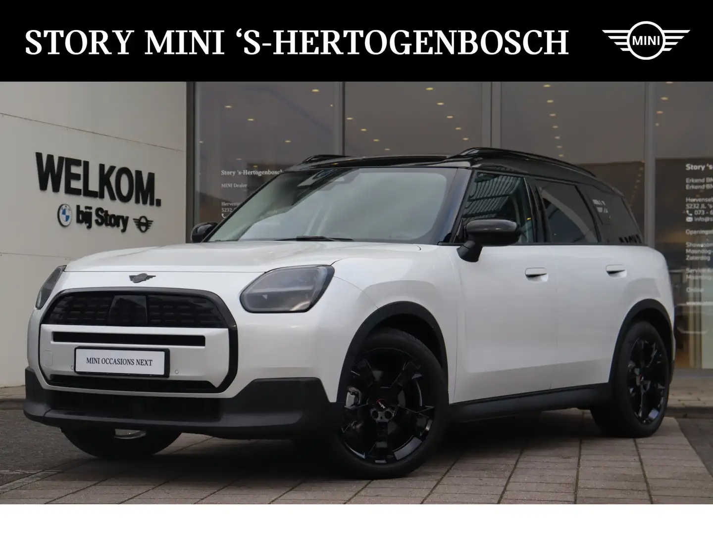 MINI Countryman E / Classic / Pakket XS / 17" Profile Aero Spoke gre Blanc - 1