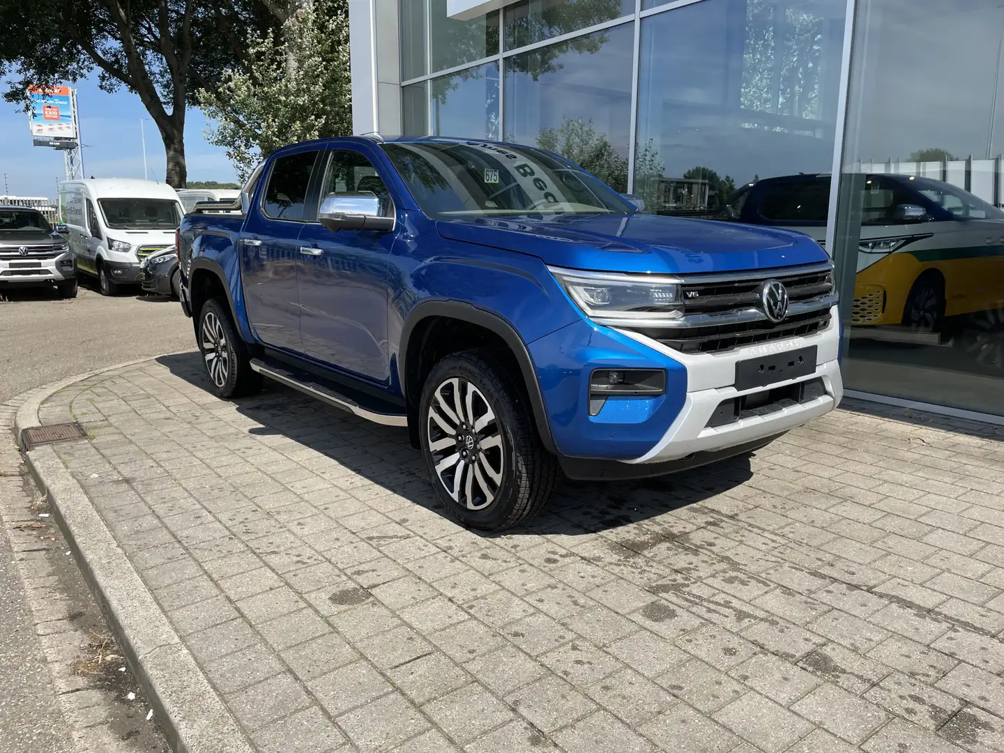 Volkswagen Amarok 3.0 TDI 4Motion Plus Cab (2 zits) Aventura 240PK a Blauw - 2