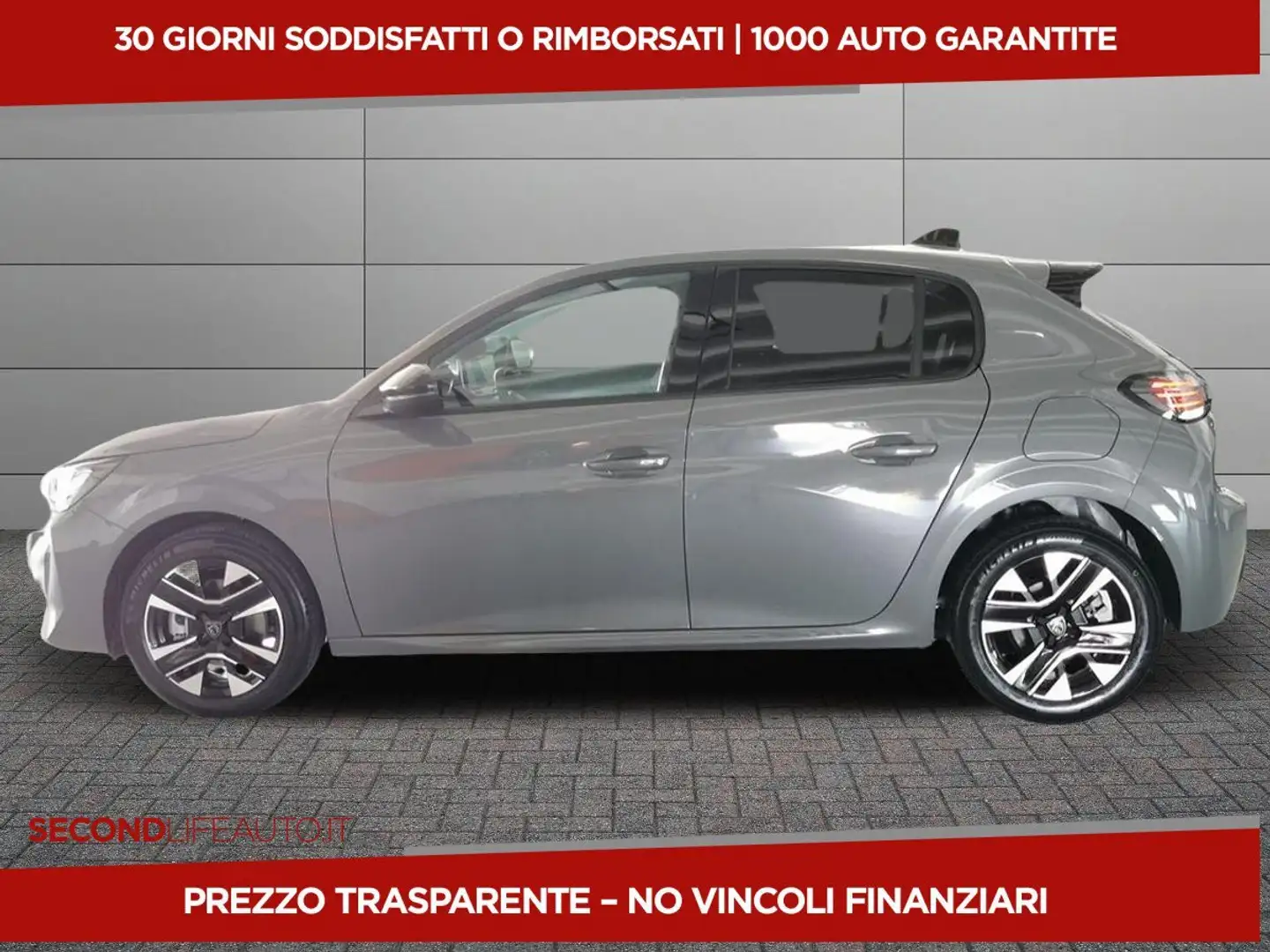 Peugeot 208 1.2 hybrid Allure 110cv e-dcs 6 Grigio - 2