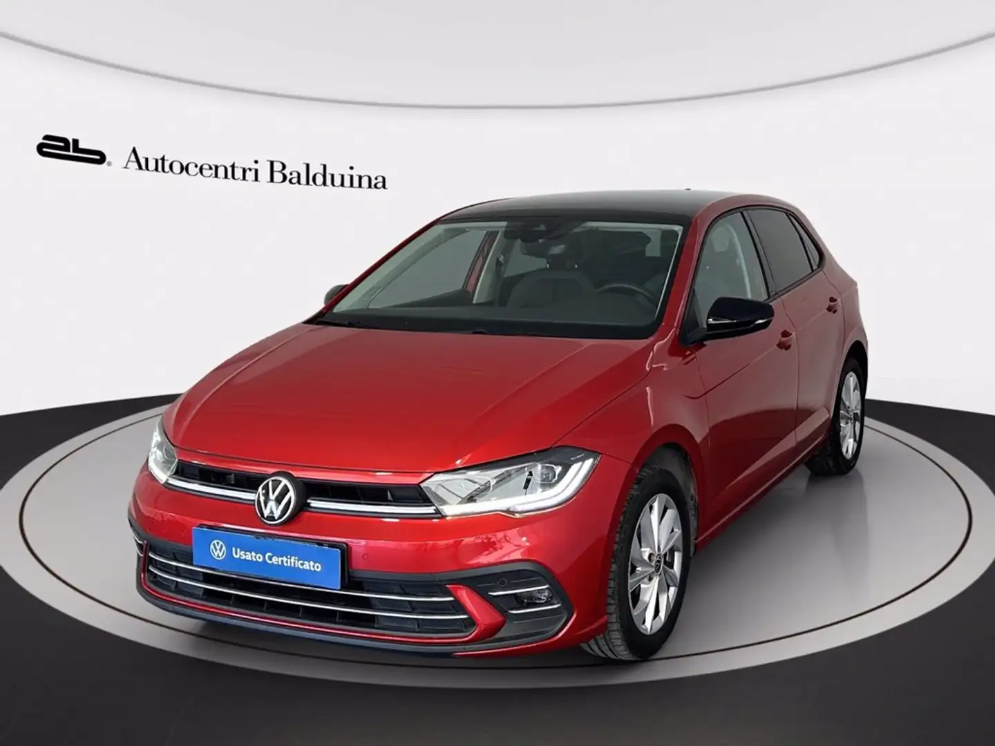 Volkswagen Polo 1.0 tsi style 95cv dsg Rosso - 1