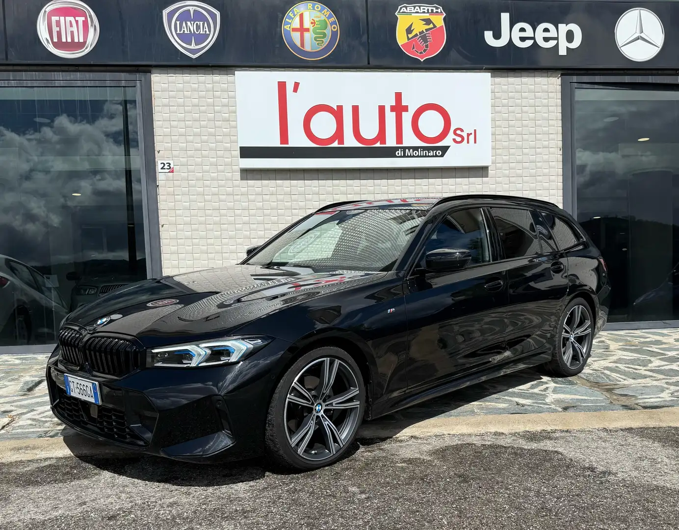 BMW 320 320d Touring xdrive MSport Pro auto LASER! Nero - 1