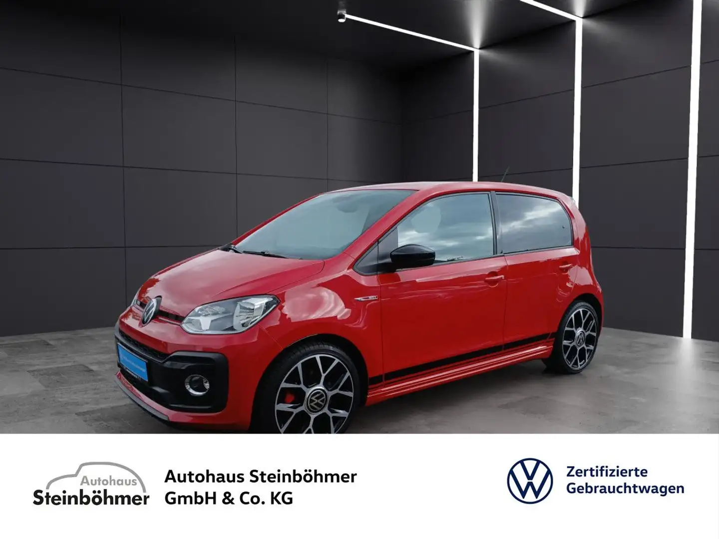 Volkswagen up! GTI Kamera PDC GRA Sitzheizung Bluetooth Klima Rojo - 1