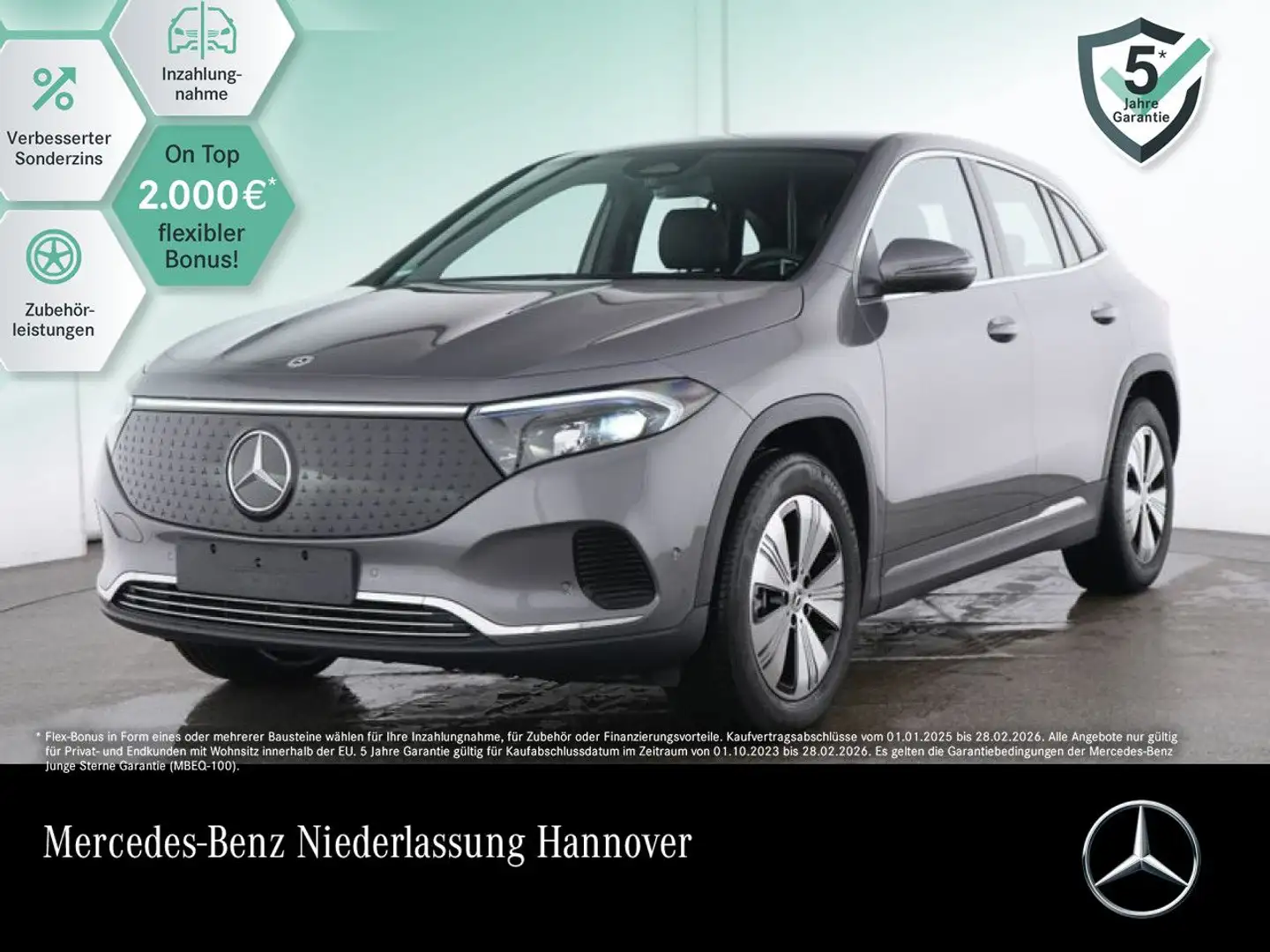 Mercedes-Benz EQA 350 4M PROG+ADVANCED+KAMERA+SPUR Grau - 1