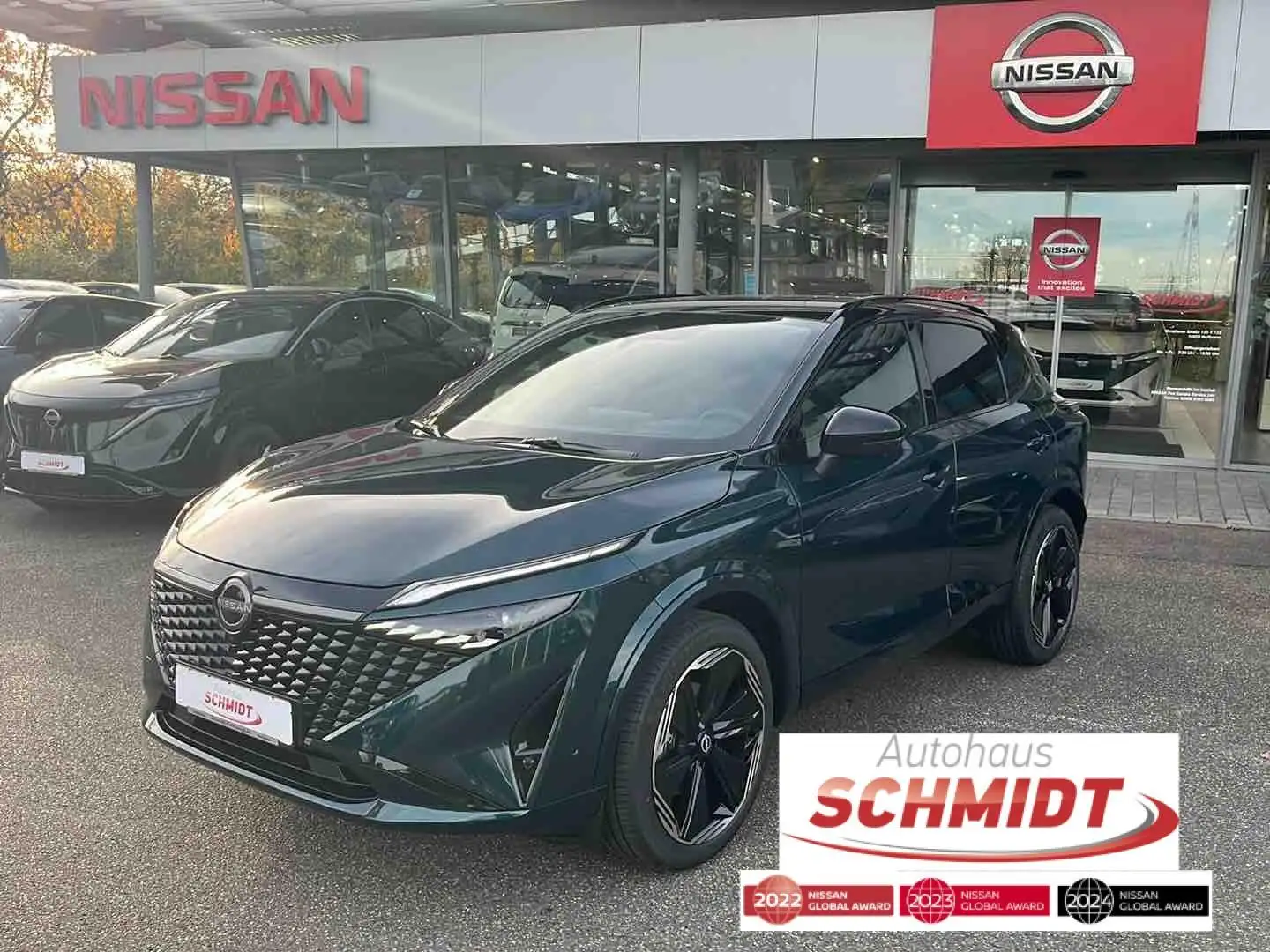 Nissan Qashqai ePower 205PS N-Design Komfort Grün - 1