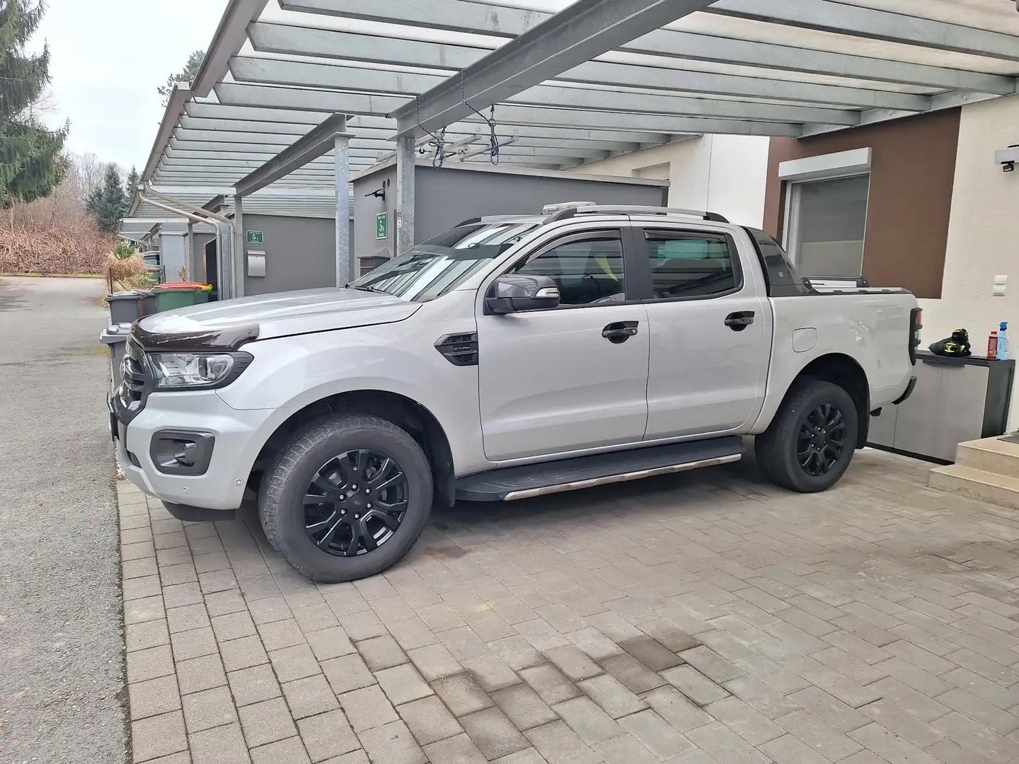 Ford Ranger Doppelkabine Wildtrak 4x4 2,0 EcoBlue Aut. Silber - 1