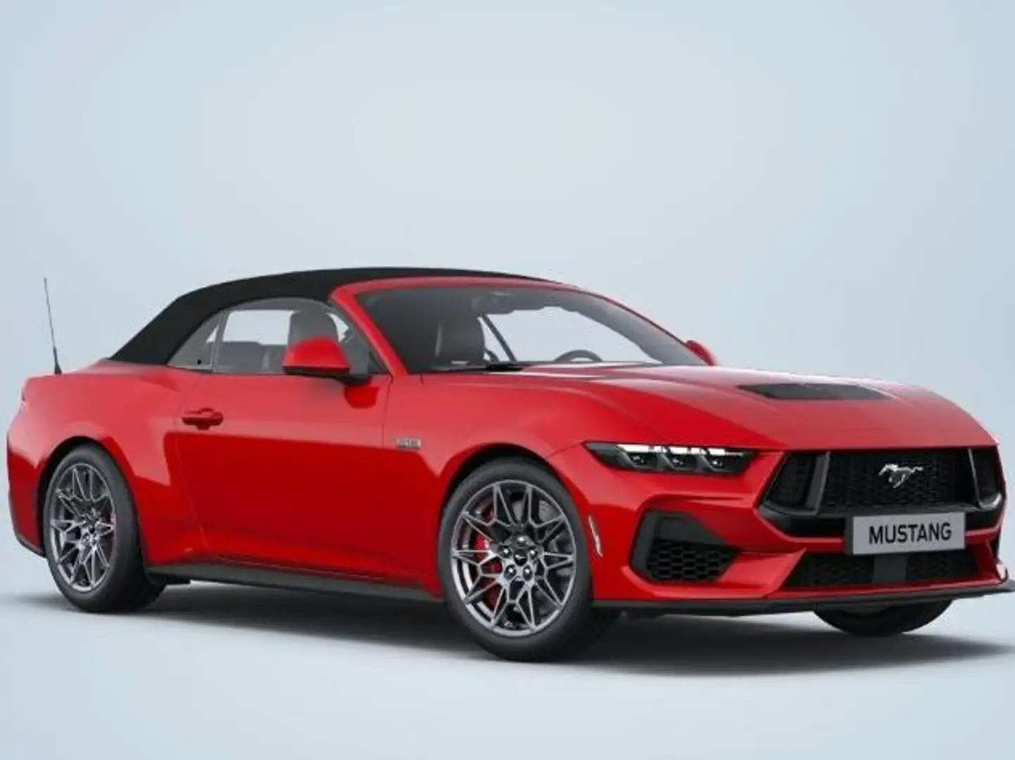 Ford Mustang Convertible GT 5.0 V8 Automatico a 10 rapporti Rosso - 2