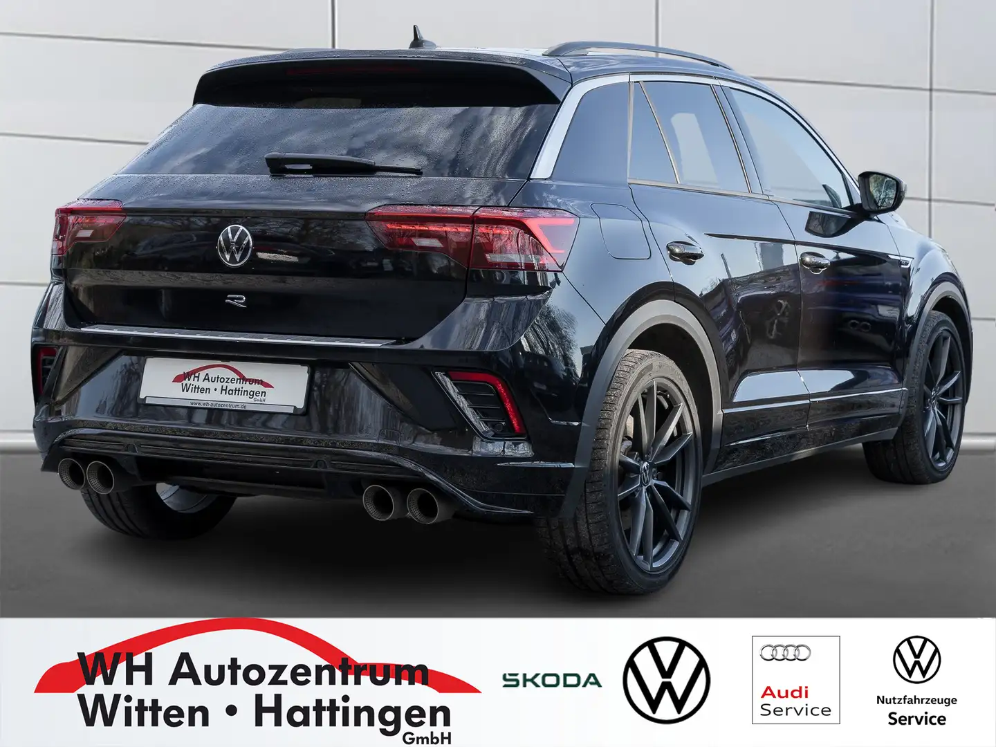 Volkswagen T-Roc R 2.0 TSI DSG 4Motion R PANORAMA NAVI AHK REARV... Schwarz - 2