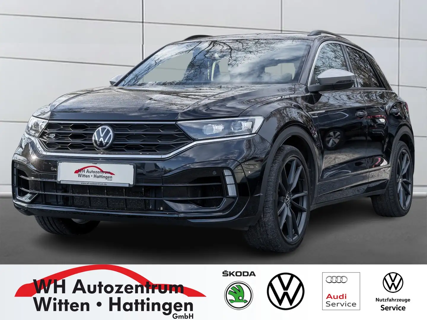 Volkswagen T-Roc R 2.0 TSI DSG 4Motion R PANORAMA NAVI AHK REARV... Schwarz - 1